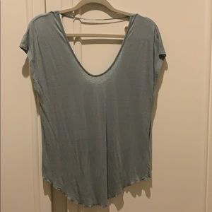 Super cute open back tee by free people